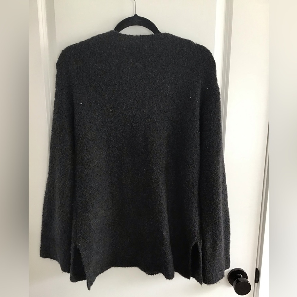 By Anthropologie Alpaca & Merino Wool Blend Womens Size M Oversized Sweater - Picture 4 of 5